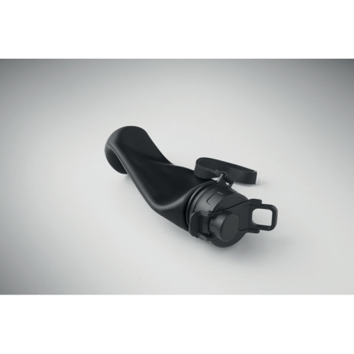 Składana silikonowa butelka Czarny MO2944-03 (3)