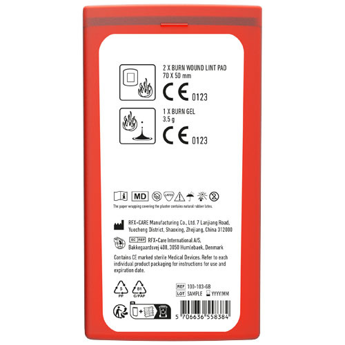 MiniKit Na Oparzenia Przezroczysty czerwony 1Z255404 (4)