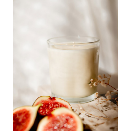 Świeca sojowa 170g - Plum & Patchouli - VERA YOUNG Przezroczysty 12102-19 (9)