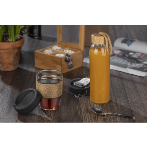 Kubek szklany SKLO 380 ml Czarny 16009-02 (7)