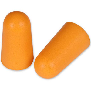 Zatyczki do uszu w papierowym poduszkowym opakowaniu typu pillow box