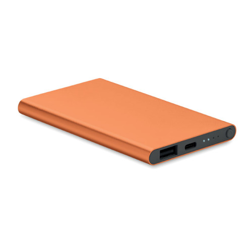Power Bank 4000 mAh typ C Pomaranczowy MO6825-10 