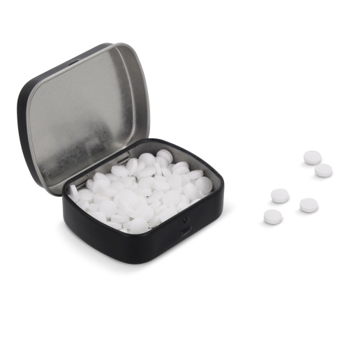 Mini blaszane pudełko miętowe Czarny LT91791-N0002 (1)