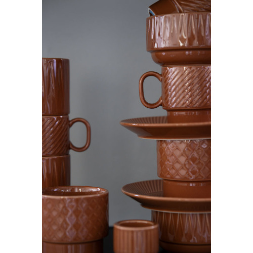 Talerz COFFEE & MORE 20 cm, terracotta Default 5018103- (20)