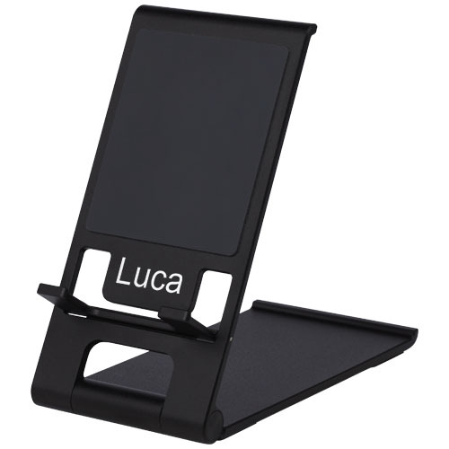 Rise smukły aluminiowy stojak na telefon Czarny 12427990 (2)