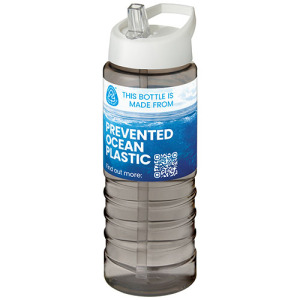 H2O Active® Eco Treble bidon z pokrywką z tutką o pojemności 750 ml 