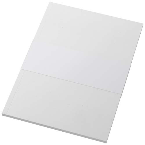 Notatnik A5 Novella Austen z miękką okładką wykonaną z materiału z recyklingu, 50 kartek Biały 21090201 (4)