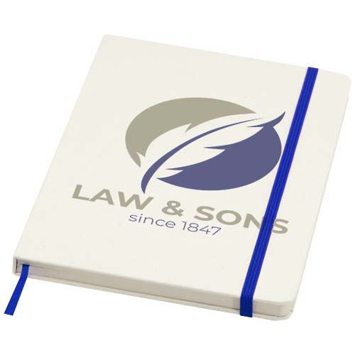 Bass notatnik A5 z recyklingu, z kartkami w linie Błękit królewski 10736553 (1)