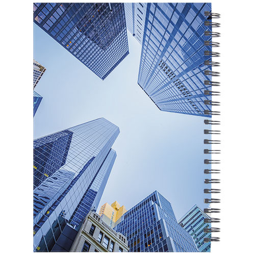 Zeszyt w formacie A5 Wire-o w twardej okładce Biały 21257001 (2)