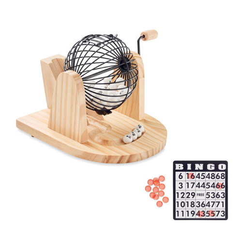 Zestaw do gry w bingo Drewna MO6614-40 