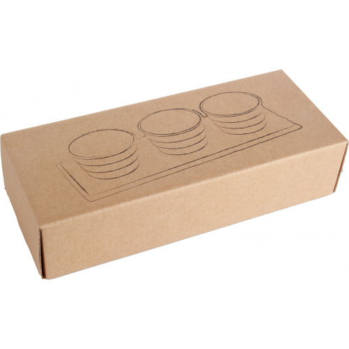 Zestaw miseczek z podstawką GRACIA Biały 8097506 (8)