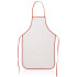 Fartuch kuchenny Czerwony V7520-05 (3) thumbnail