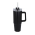 Kubek Miami z uchwytem i słomką 800ml Czarny LT57004-N0002  thumbnail