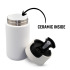 Kubek termiczny 400 ml Air Gifts z ceramiką | Nabila Biały VA050-02 (2) thumbnail