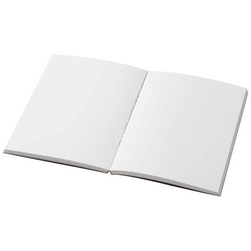 Notatnik A6 Novella Austen z miękkiej okładki z materiału z recyklingu, 100 kartek Czerwony 21026221 (3)