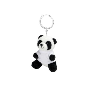 Bea, pluszowa panda, brelok czarno-biały