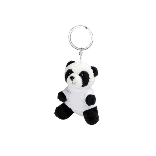 Bea, pluszowa panda, brelok czarno-biały HE763-88 