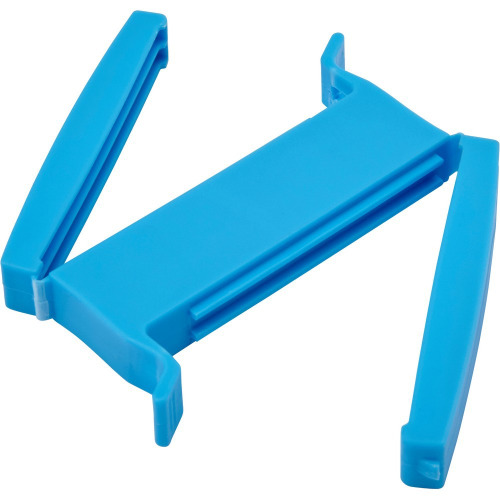 Klips na 2 woreczki foliowe Niebieski V7957-11 