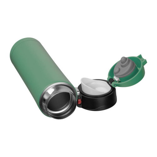 Butelka termiczna 500 ml Bucharest Ciemnozielony 372999 (1)