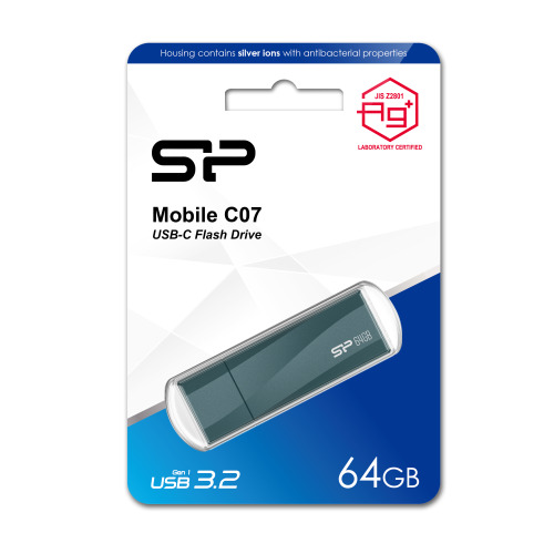 PENDRIVE SILICON POWER MOBILE - C07 3,2 128GB niebieski EG833204 64GB (3)