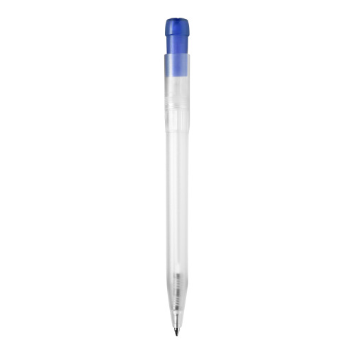 Długopis Ingeo TM Pen Clear przejrzysty Ecru / niebieski LT87543-N5411 (2)