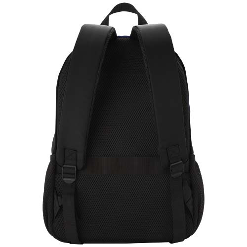 Trend Plus plecak na laptopa o przekątnej 15-cali o pojemności 20 l wykonany z materiałów z recyklingu z certyfikatem GRS Czarny 13008690 (3)