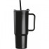 Kubek ze słomką XXL 1200 ml TEODORA Czarny 8468603 (4) thumbnail