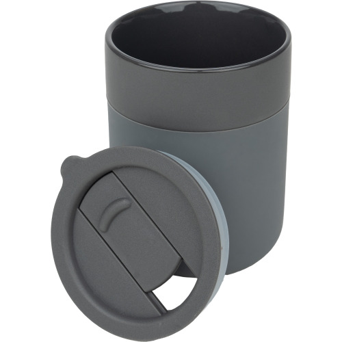Kubek ceramiczny 340 ml ALBERT Ciemnoszary 8467677 (1)