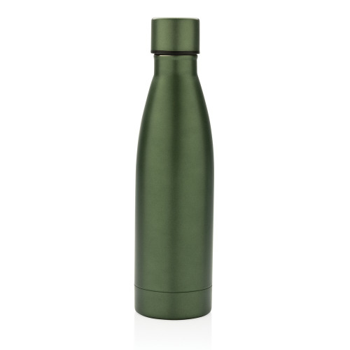 Butelka termiczna 500 ml, stal nierdzewna z recyklingu Zielony P433.277 (1)