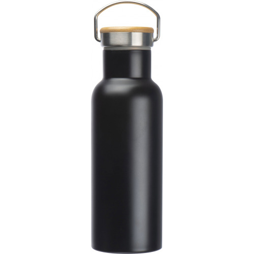Butelka termiczna stalowa 500 ml EDOARDO Czarny 6098303 (8)