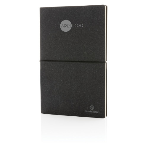 Notatnik A5, skórzana okładka Szary P772.212 (5)