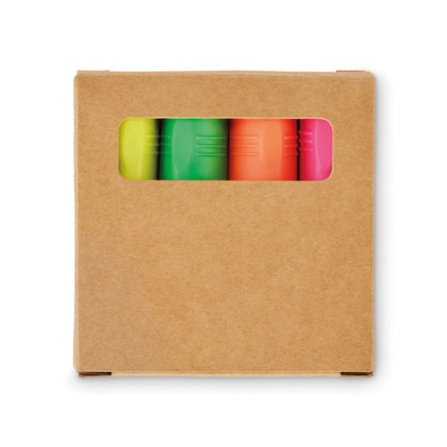 Zestaw zakreślaczy Bezowy MO2812-13 (4)