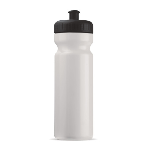 Bidon Sportowy Classic 750ml Biały / czarny LT98797-N0102 