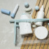 Klasyczny balsam do ust w sztyfcie wykonany z materiałów z recyklingu Jasnoniebieski LT90485-N0012 (2) thumbnail