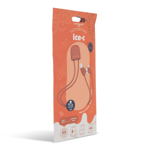Xoopar Ice-C Charging cable Pomarańczowy LT41018-N0026 (5)
