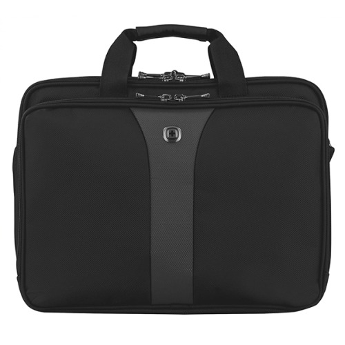 Torba na laptop slim Wenger Legacy 16`, czarna/szara żółto-granatowy W600648 