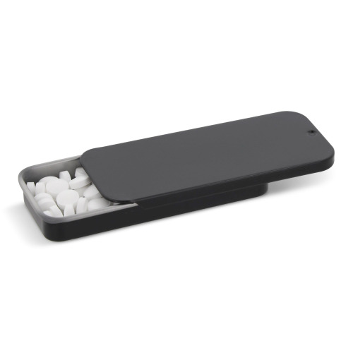 Mini wysuwana puszka z miętówkami Czarny LT91792-N0002 