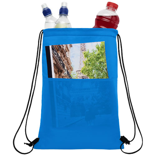 Torba chłodząca na 12 puszek Oriole ściągana sznurkiem Niebieski 12049552 (4)