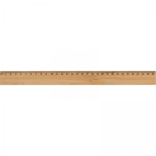 Linijka bambusowa 30 cm ELAINE Beżowy 2386313 (3)