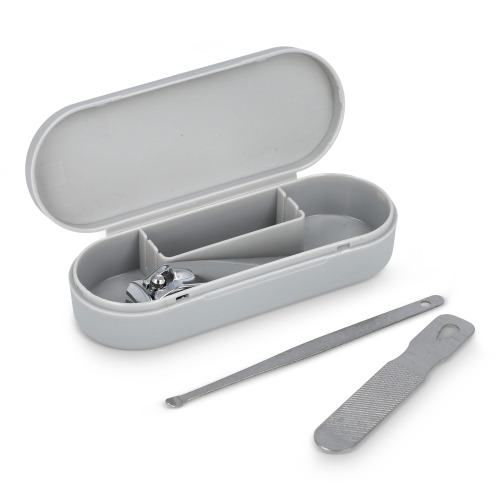 3-częściowy zestaw do manicure Mira Szary LT92737-N0061 (2)