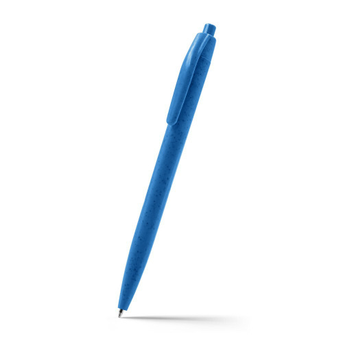 Długopis z włókien słomy pszenicznej niebieski V1979-11 (1)