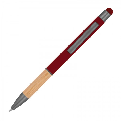 Długopis metalowy touch pen soft touch BRYGIDA Bordowy 1358102 (2)