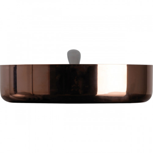 Patelnia do indukcji CrisMa ⌀28,5 cm BERTHA Miedziany 8497795 (7)