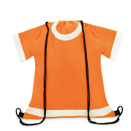 Plecak ze sznurkiem pomarańczowy MO9551-10 