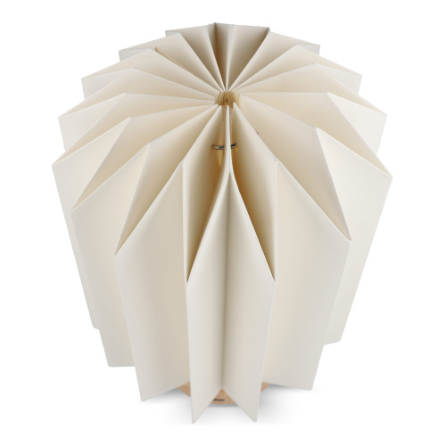 Składana papierowa lampa LED Coollux Eos, 25 cm (rozmiar skrzynki na listy) Naturalny LT40728-N0094 (2)