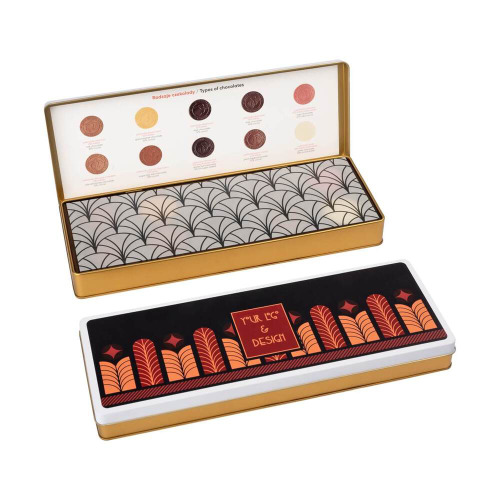 Zestaw czekoladowych medali w puszce Chocolate Expert Wielokolorwy S0483 (1)