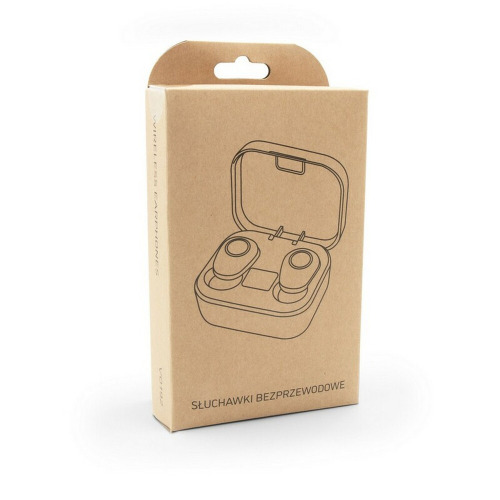 Bezprzewodowe słuchawki douszne | Graham Czarny V0192-03 (2)