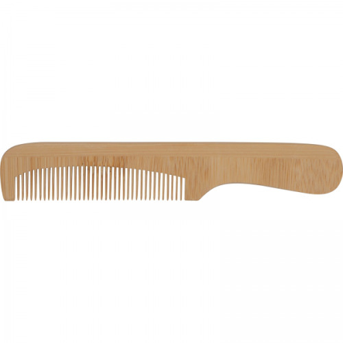 Grzebień do włosów bambusowy PETRONELA Beżowy 7325413 (2)