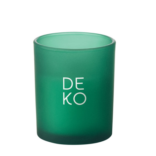 Świeca z wosku roślinnego 80gr Zielony MO2708-09 (1)