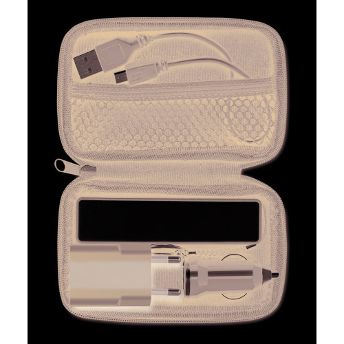 Zestaw podróżny Powerbank Czarny MO8412-03 (1)